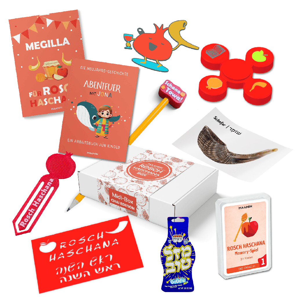 Rosch Haschana Geschenkbox für Kinder | Midibox CHAI EDITION