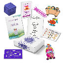 Purim Geschenkbox für Kleinkinder | Minibox CHAI EDITION
