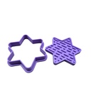 Matza Stern | Ausstechform mit Stempel