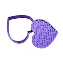 Matza Herz | Ausstechform mit Stempel