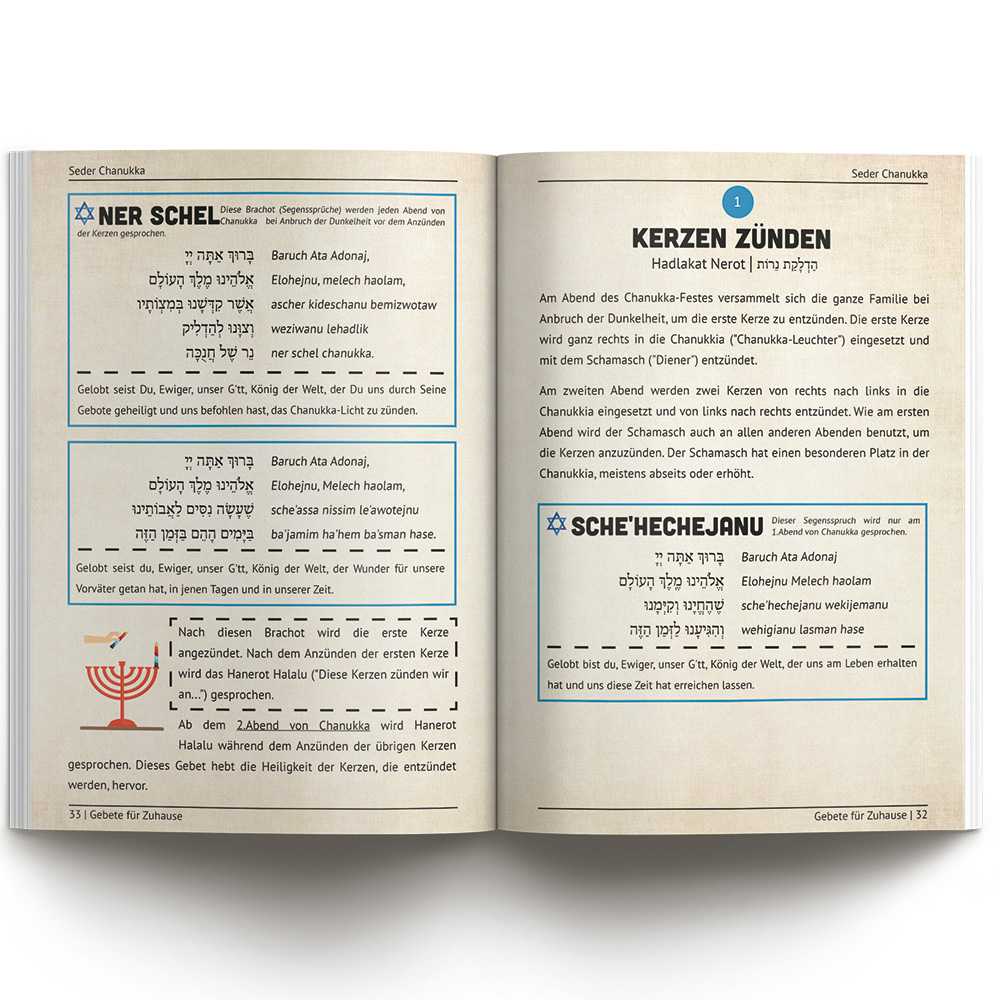 Seder Chanukka | Gebete für das Lichterfest