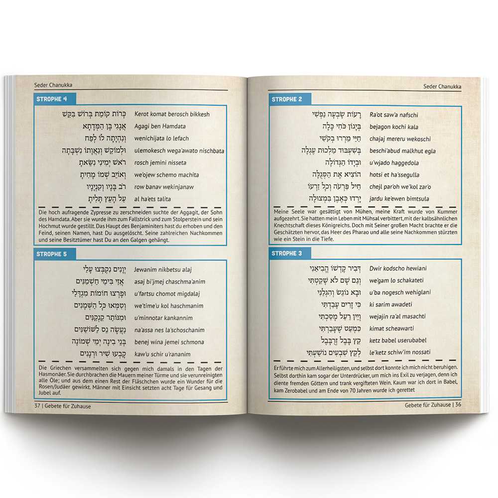 Seder Chanukka | Gebete für das Lichterfest