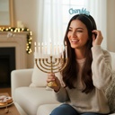 Haarreif | Glow-Chanukka 