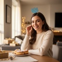 Haarreif | Glow-Chanukkia 