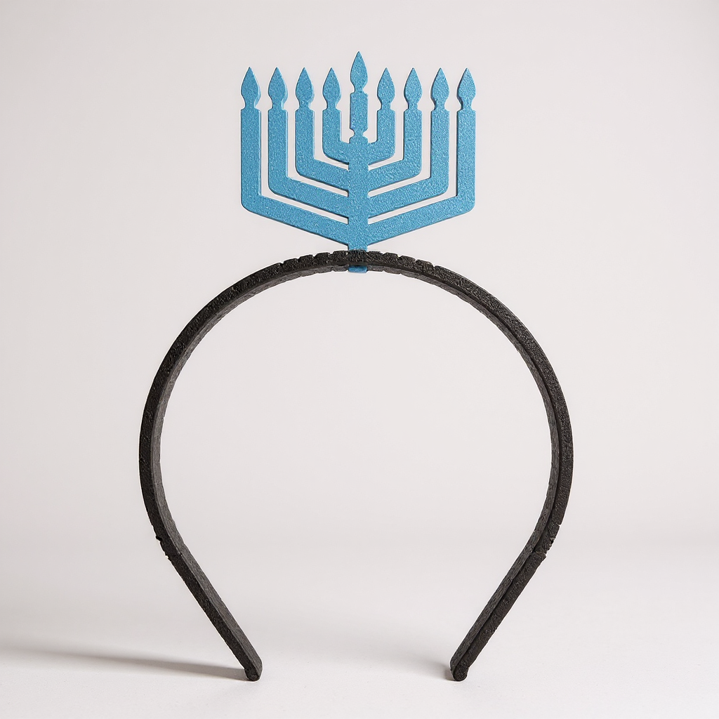 Haarreif | Glow-Chanukkia 