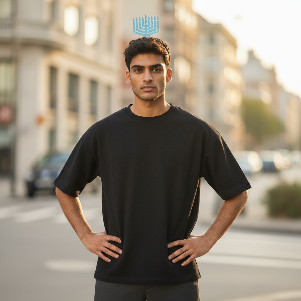 Haarreif | Glow-Chanukkia 