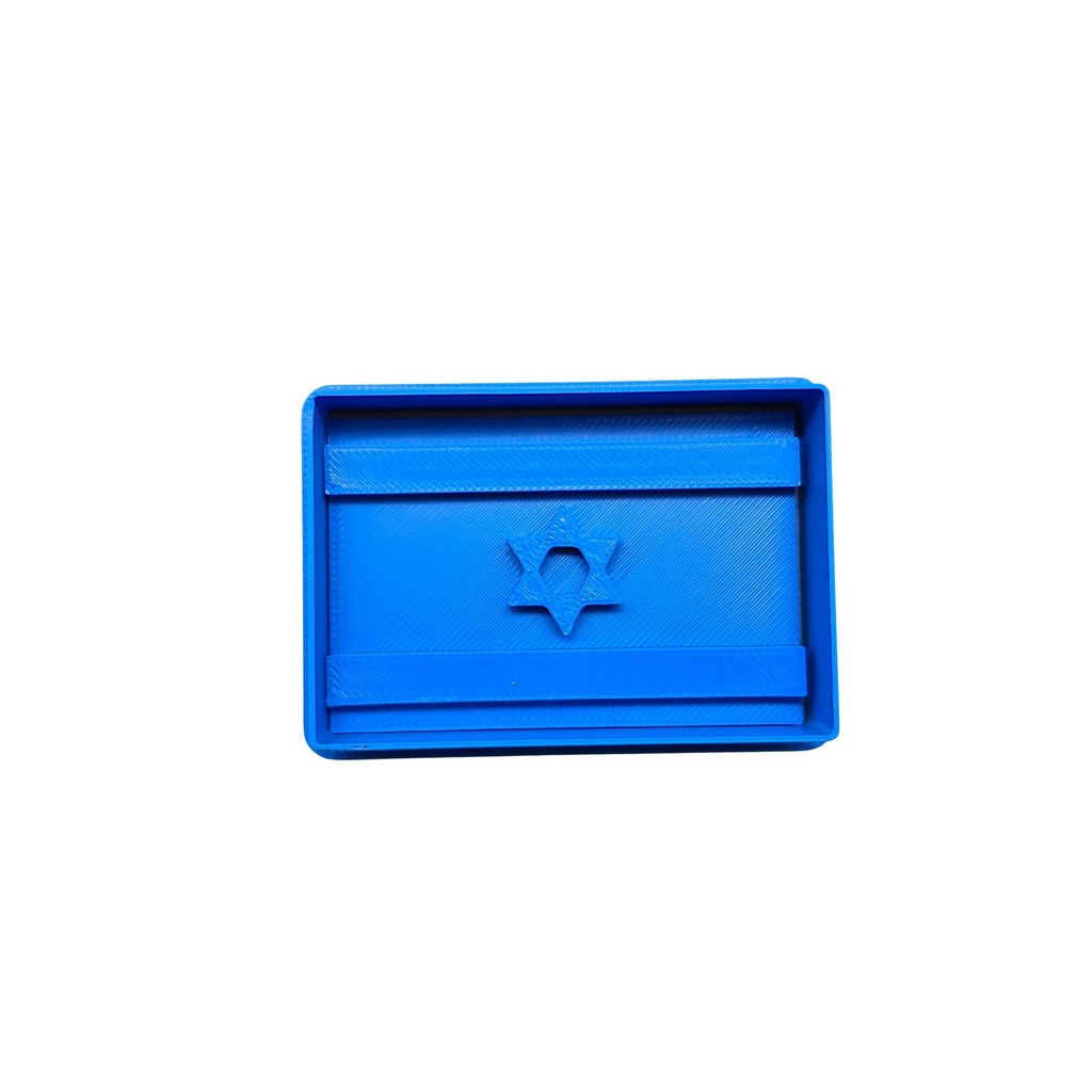 Israelflagge | Ausstechform mit Stempel 