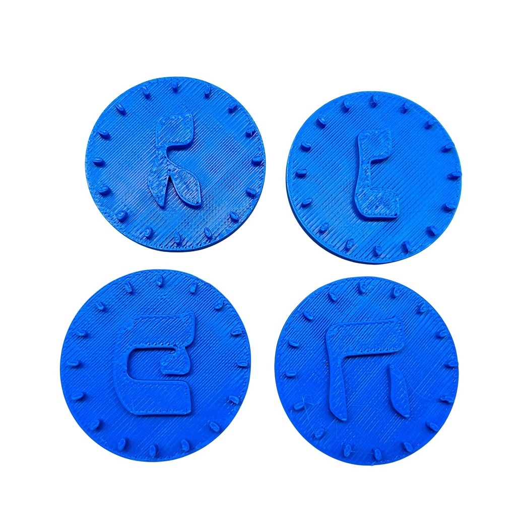 Nes Gadol Haja Scham | Ausstecher-Set für Chanukka 