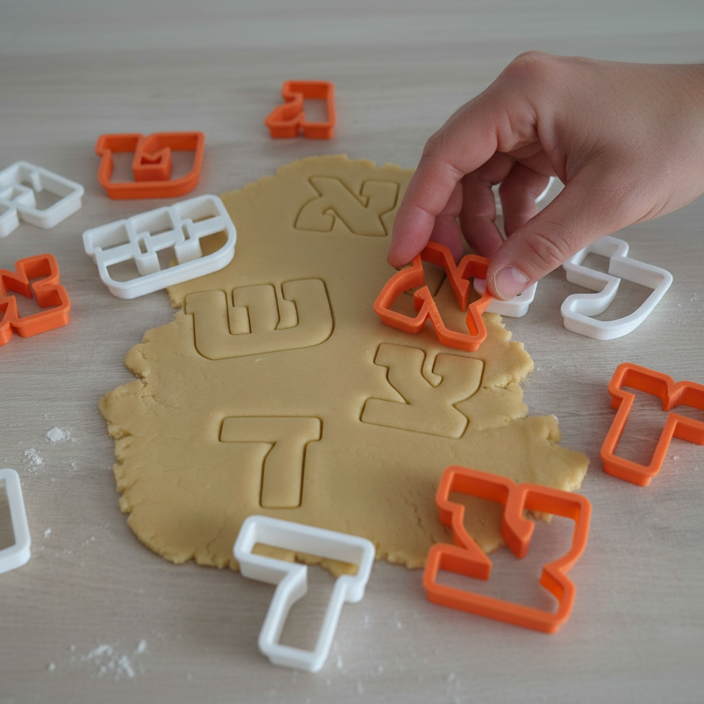 Alefbet Keksausstechformen | 27 Stück