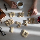 Alefbet Keksausstechformen | 27 Stück