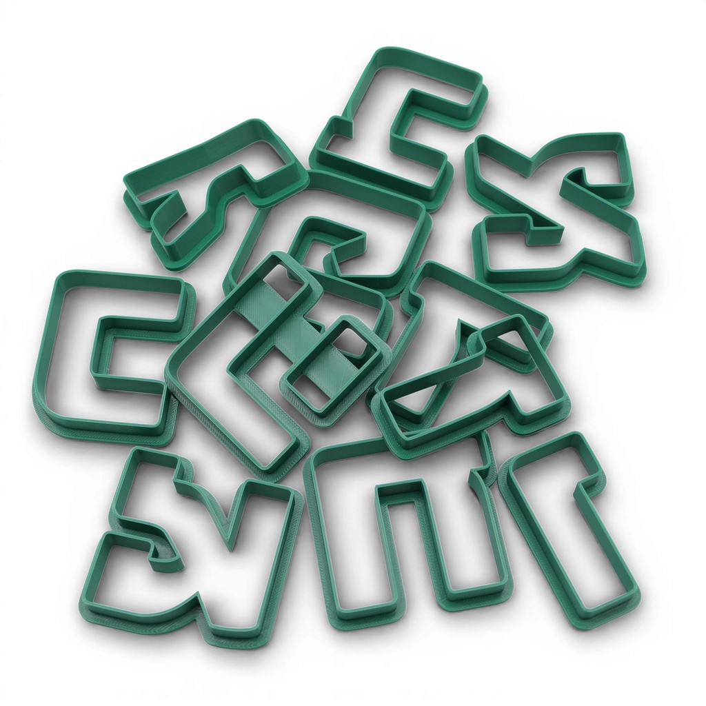 Alefbet Keksausstechformen | 27 Stück