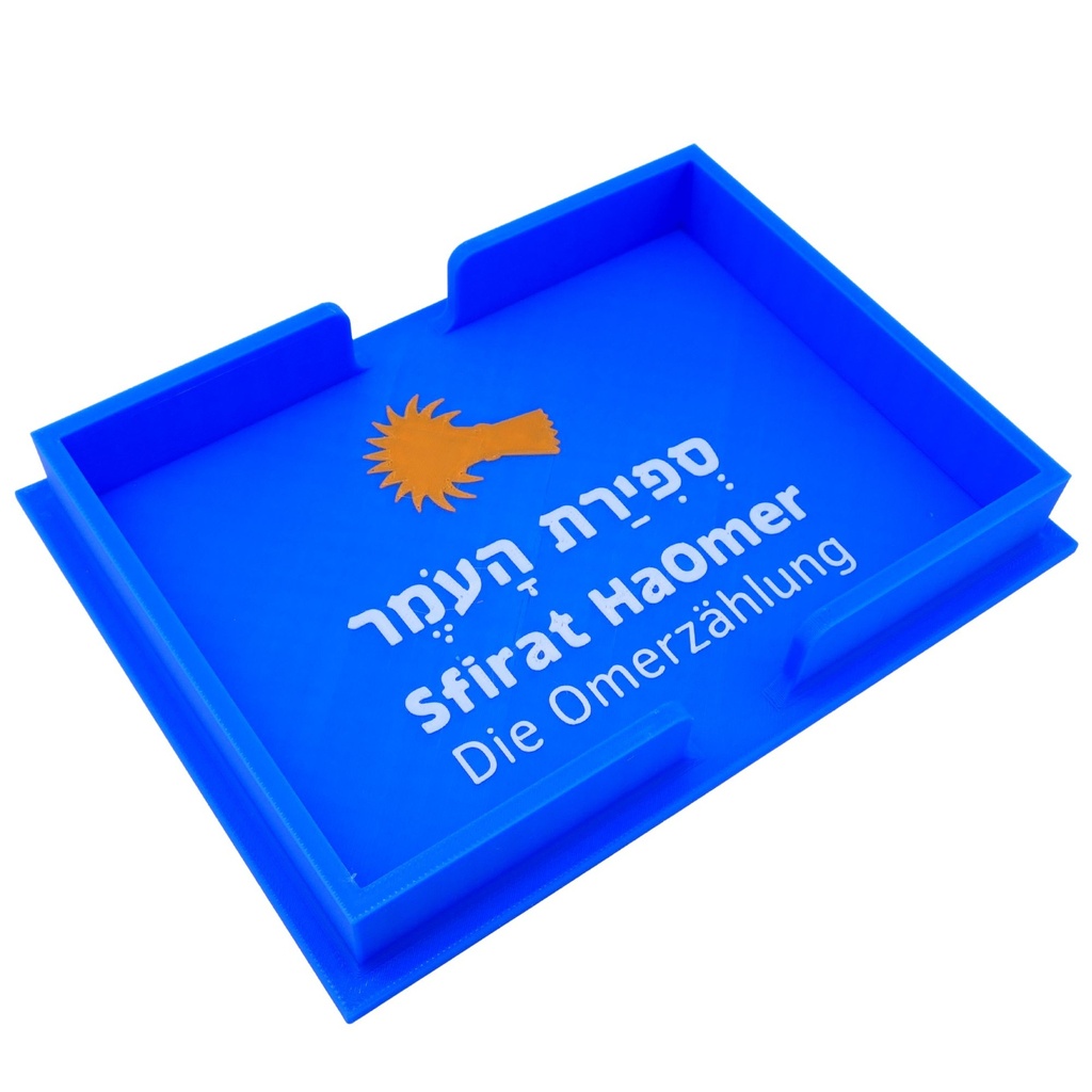 Sfirat Ha'Omer Kartenset | 49 Karten im Etui