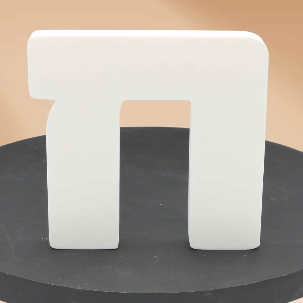 Große hebräische Buchstaben | 15 mm dick