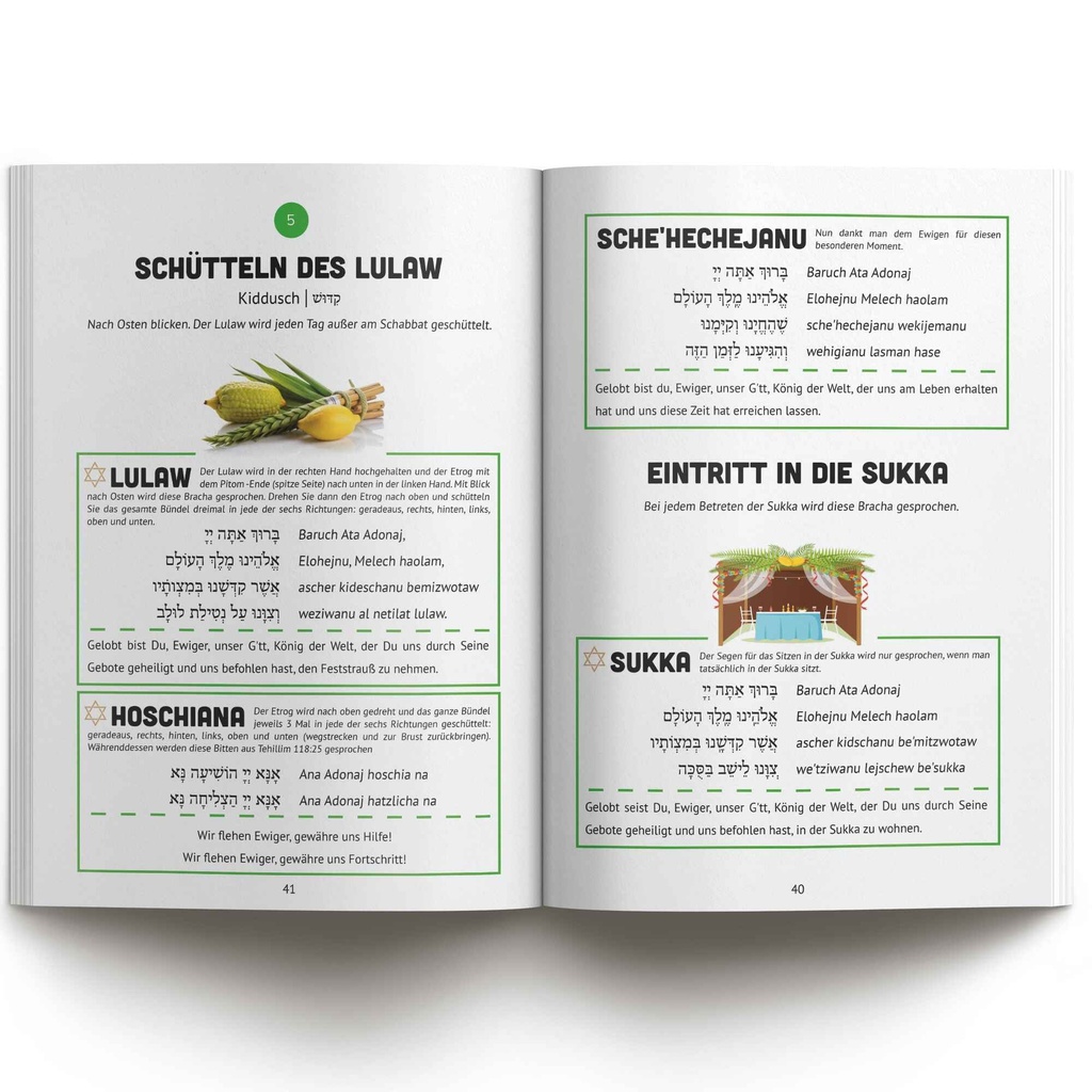 Seder Sukkot | Gebete für das Laubhüttenfest