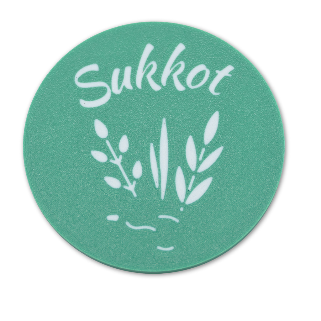 Glasuntersetzer | Sukkot | 4 Stück