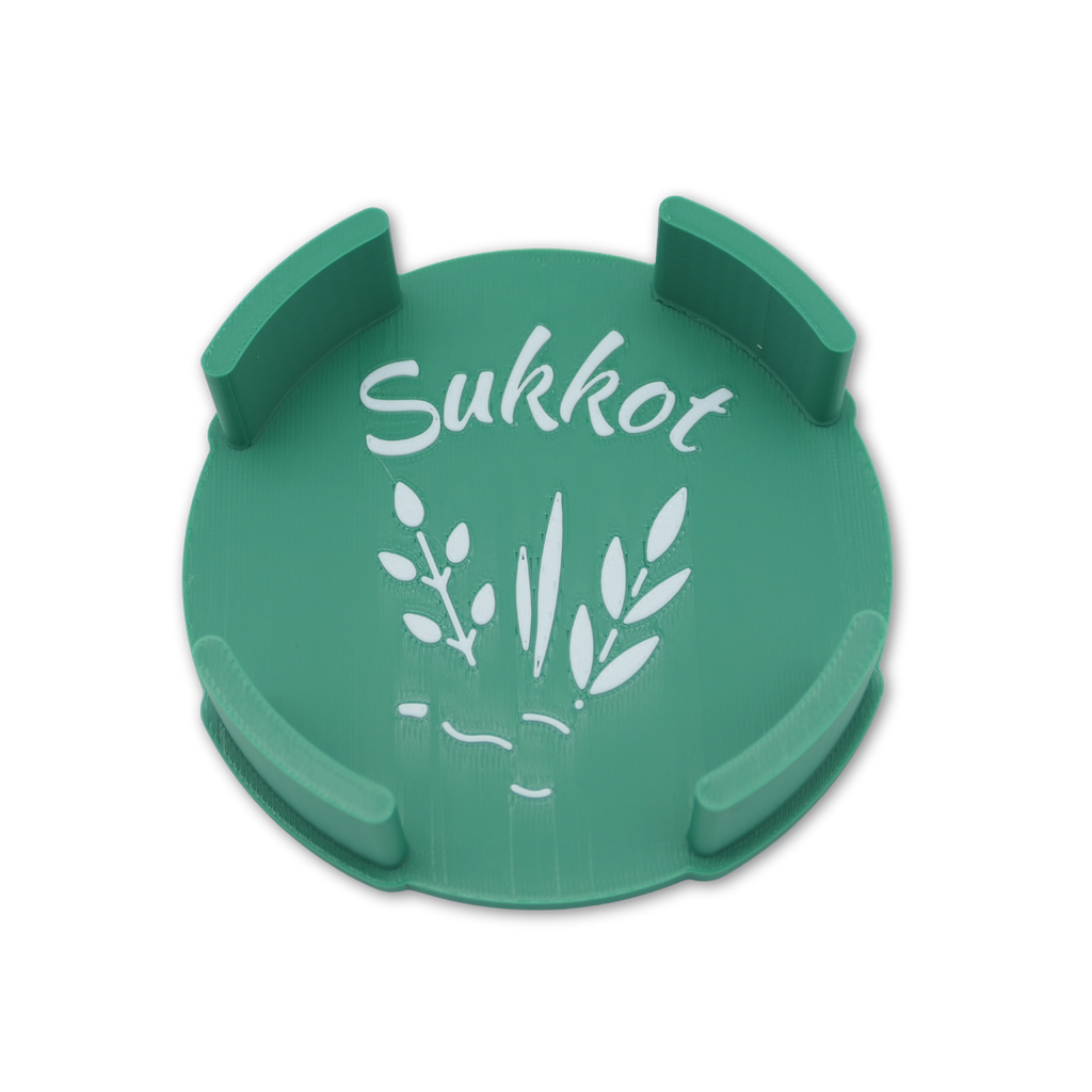 Glasuntersetzer | Sukkot | 4 Stück