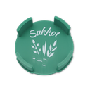 Glasuntersetzer | Sukkot | 4 Stück