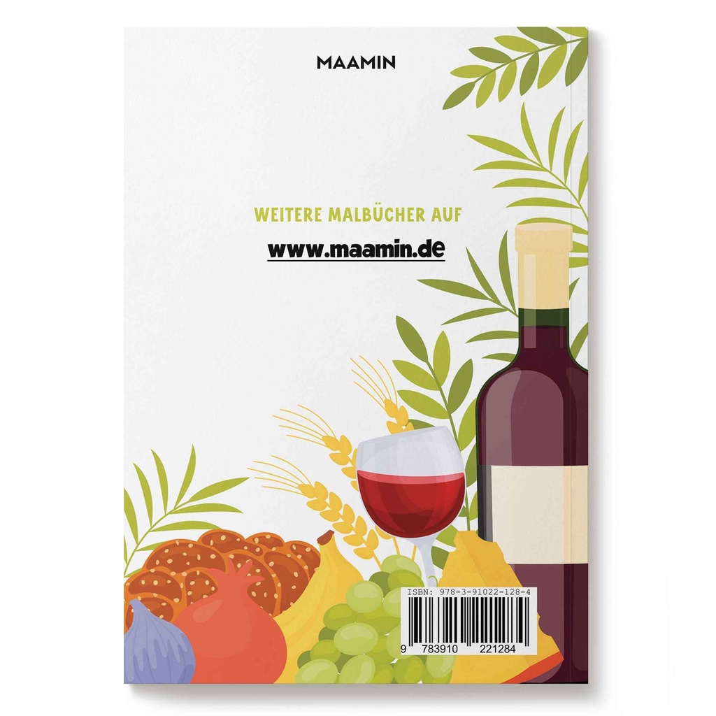 Ausmalheft für Schawuot