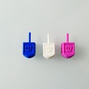 Farbige Dreidel