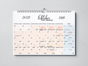 Jüdischer Wandkalender | 5785 (2024-2025) 
