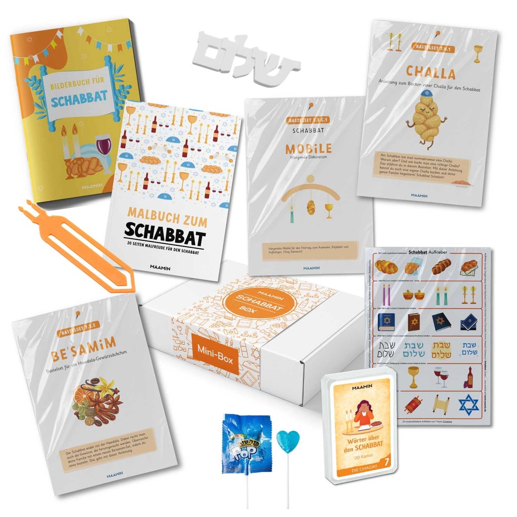 Schabbat Minibox | Geschenkbox für Kleinkinder