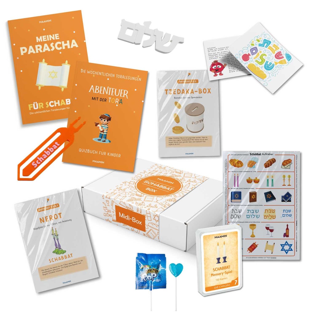 Schabbat Midibox | Geschenkbox für Kinder
