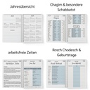 Jüdischer Taschenkalender | 5786 (2025-2026) | Deutsch 