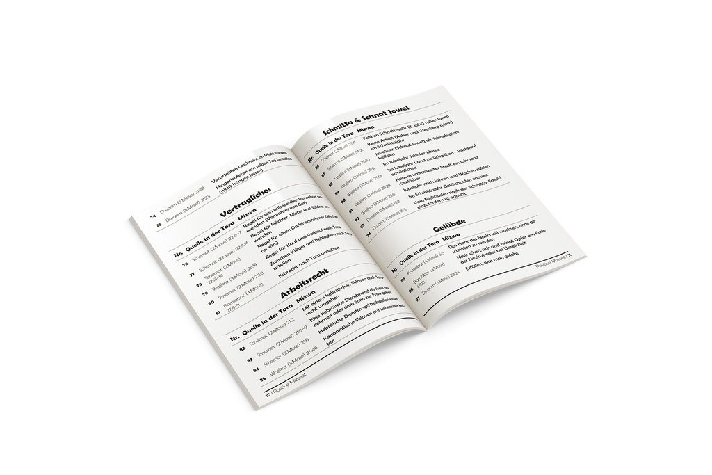 613 Mizwot | Komplette Liste 