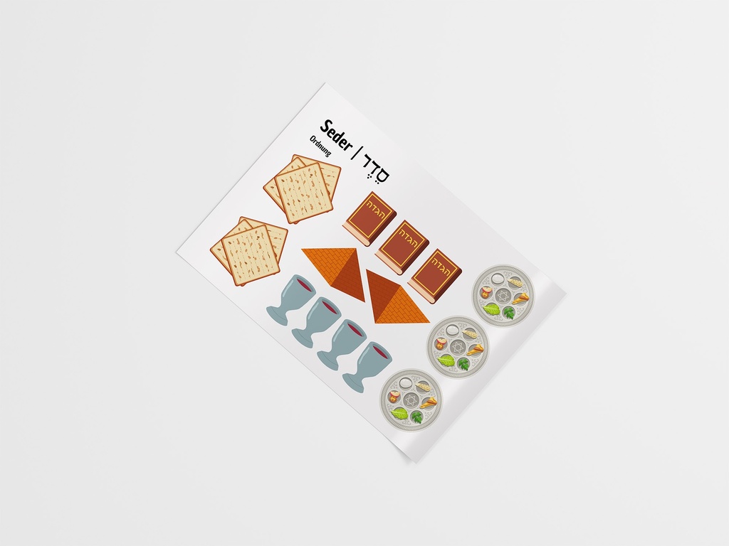Aufkleber | Seder | Set 5.3.a.3 
