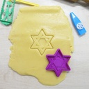 Davidstern mit Stempel | Ausstechform