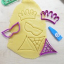 3 x Ausstechformen für Purim