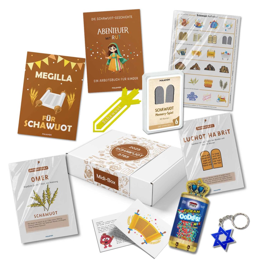 Schawuot Geschenkbox für Kinder | Midibox ORIGINAL 