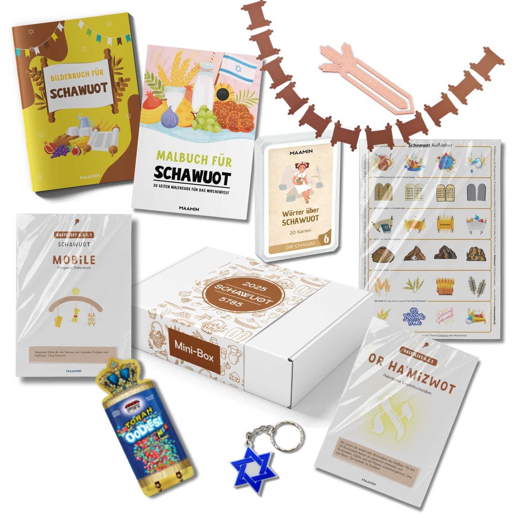 Schawuot Geschenkbox für Kleinkinder | Minibox ORIGINAL 