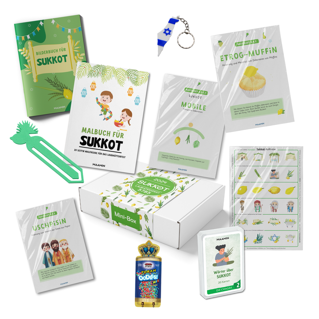 Sukkot Geschenkbox für Kleinkinder | Minibox ORIGINAL 