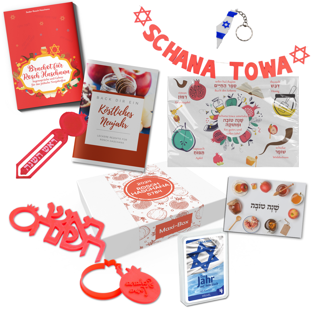 Rosch Haschana Geschenkbox für Erwachsene | Maxibox ORIGINAL 