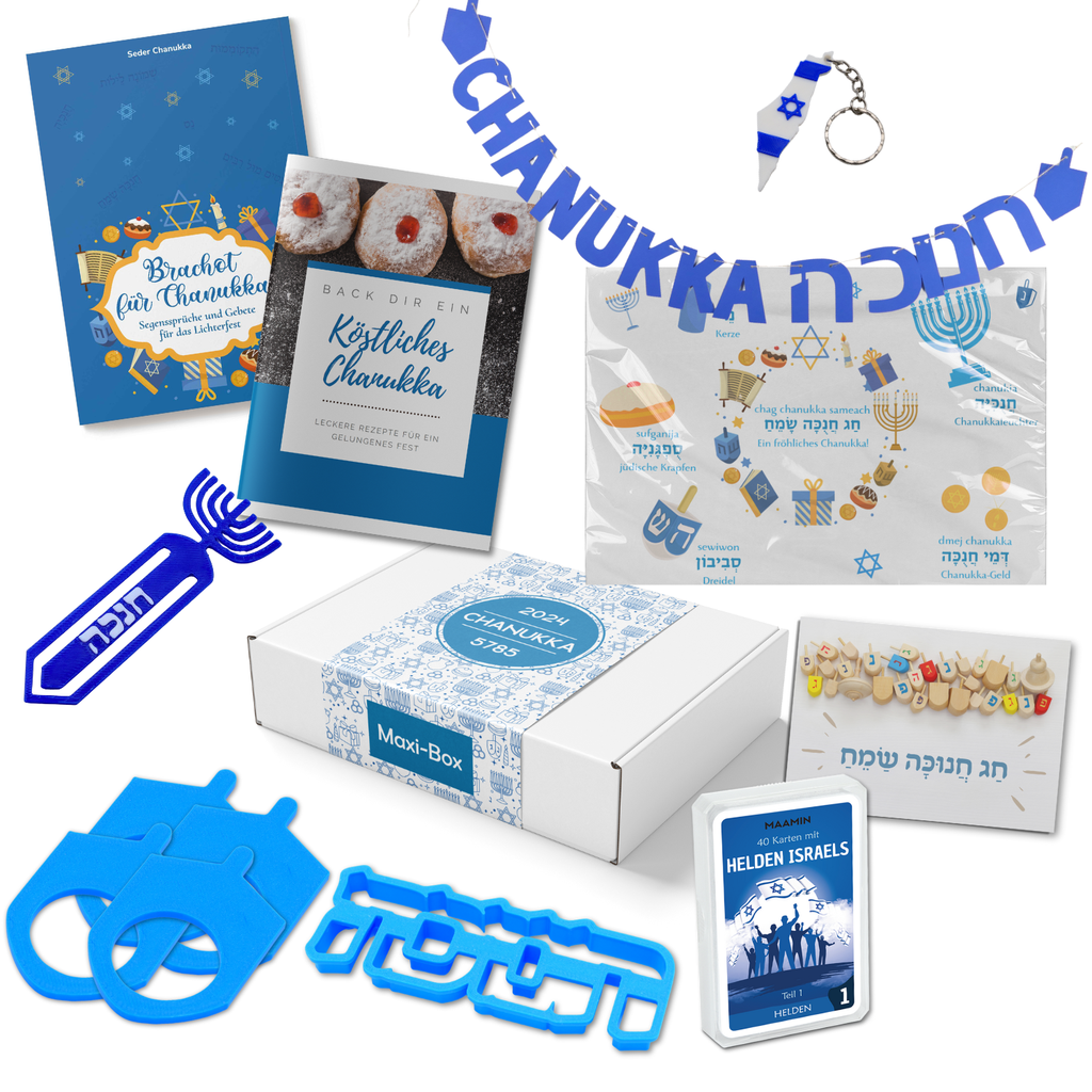 Chanukka Geschenkbox für Erwachsene | Maxibox ORIGINAL 