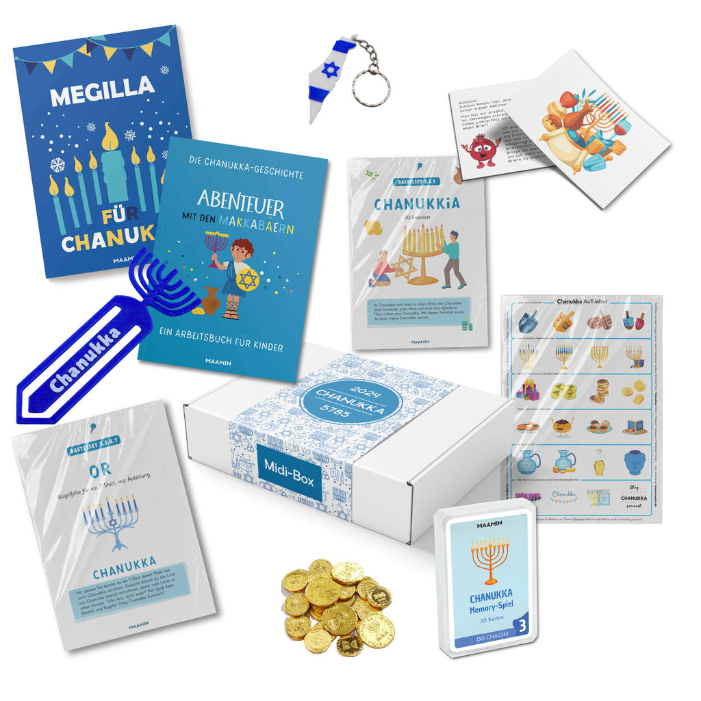Chanukka Geschenkbox für Kinder | Midibox ORIGINAL 