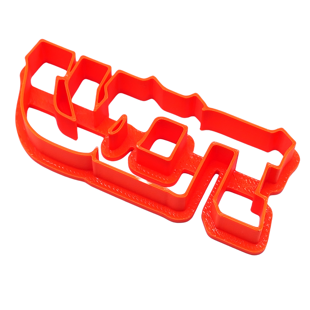 Shabbat in Hebrew | Cookie cutter