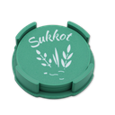 Glass coasters | Sukkot | 4 pieces