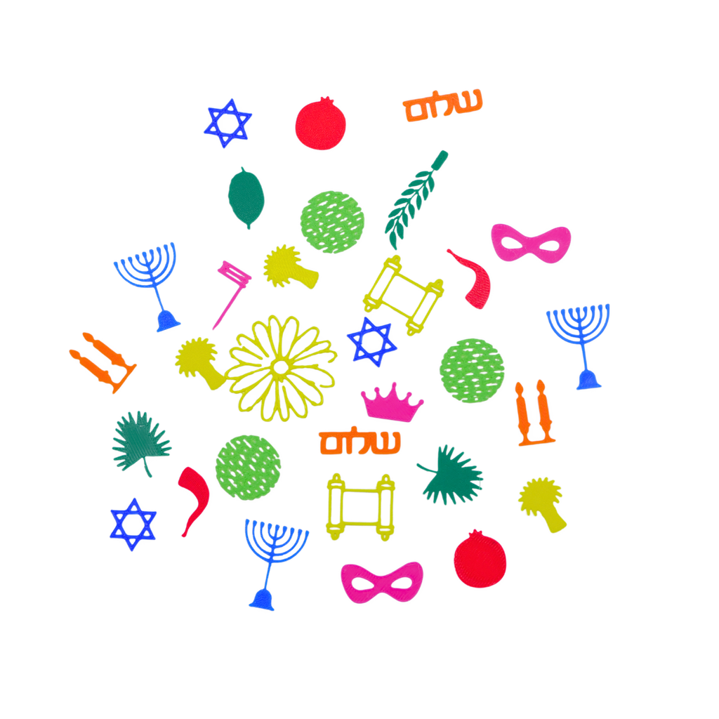 Chagim Mix | Scatter decoration | 2000 pieces