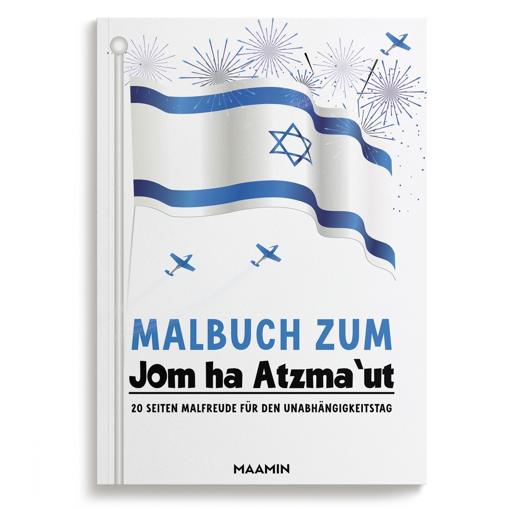 Coloring booklet for Yom ha Atzma'ut | 20 pages