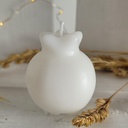 Holiday candle | Rimon Tinok | 6 pieces: White