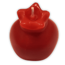 Holiday candle | Rimon Tinok | 6 pieces: Red