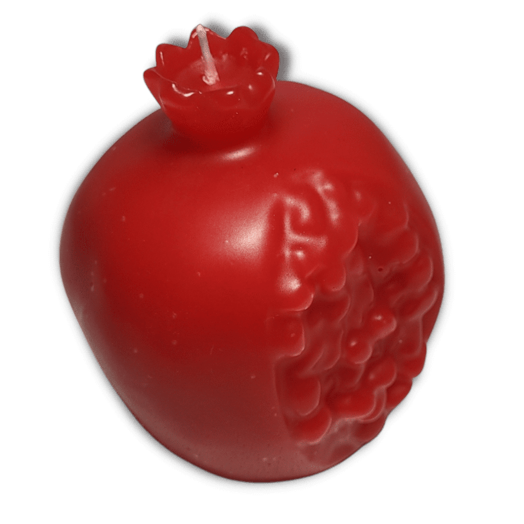 Holiday candle | Rimon Gadol | 1 piece: Red