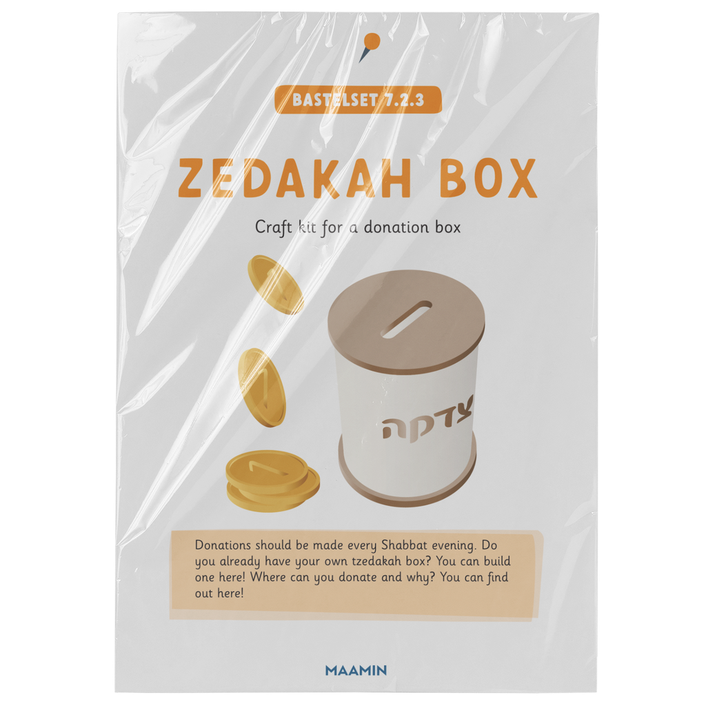 Bastelset 7.2.3 | Tzedaka-Box