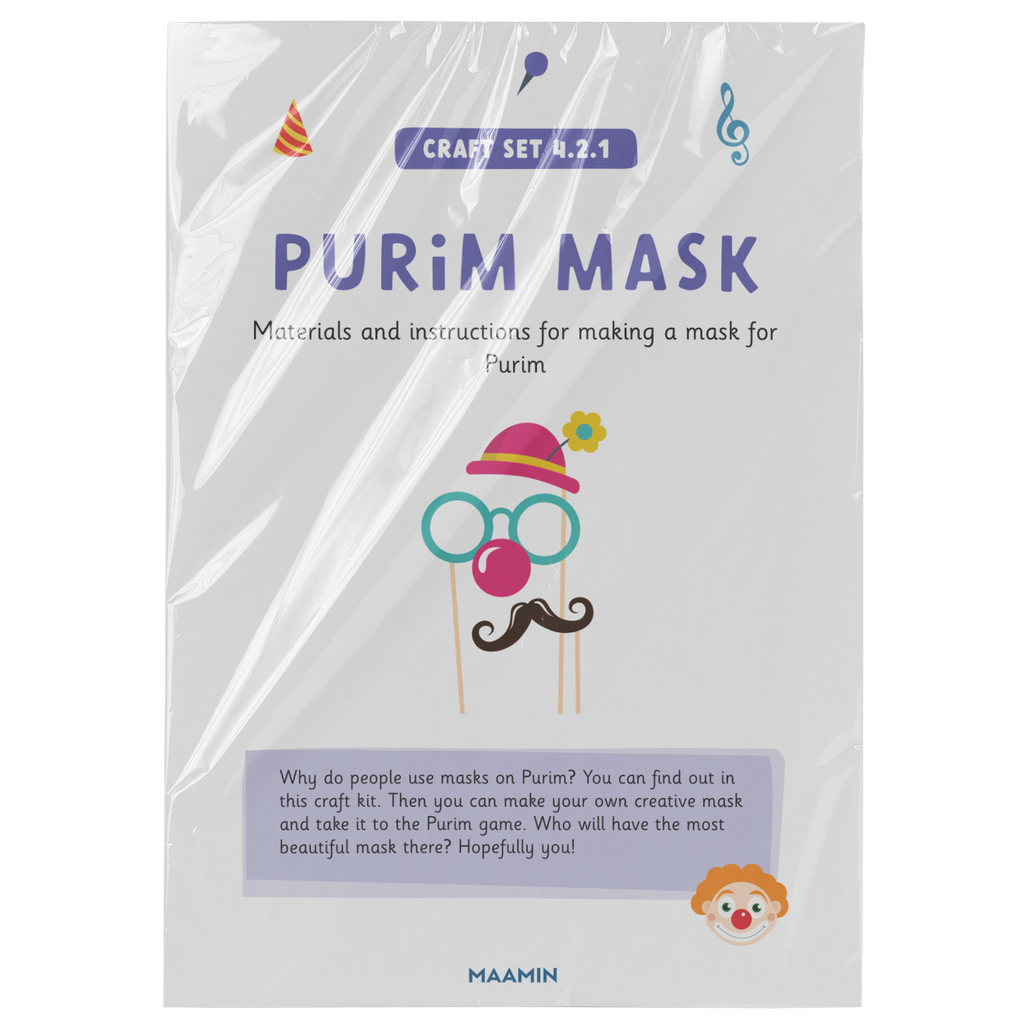 Bastelset 4.2.1 | Purim-Maske
