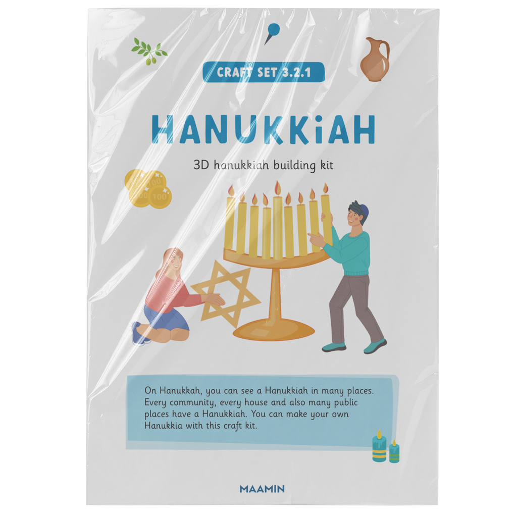 Bastelset 3.2.1 | Chanukkia