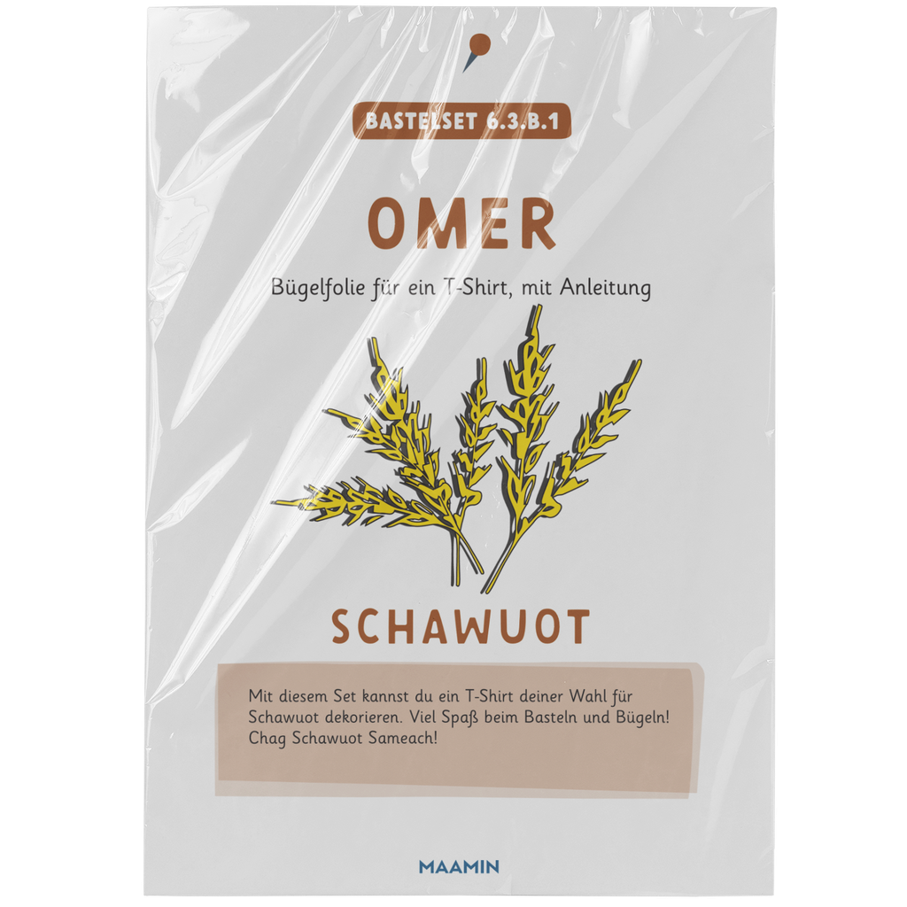 Bügelset 6.3.b.1 für Schawuot | Omer