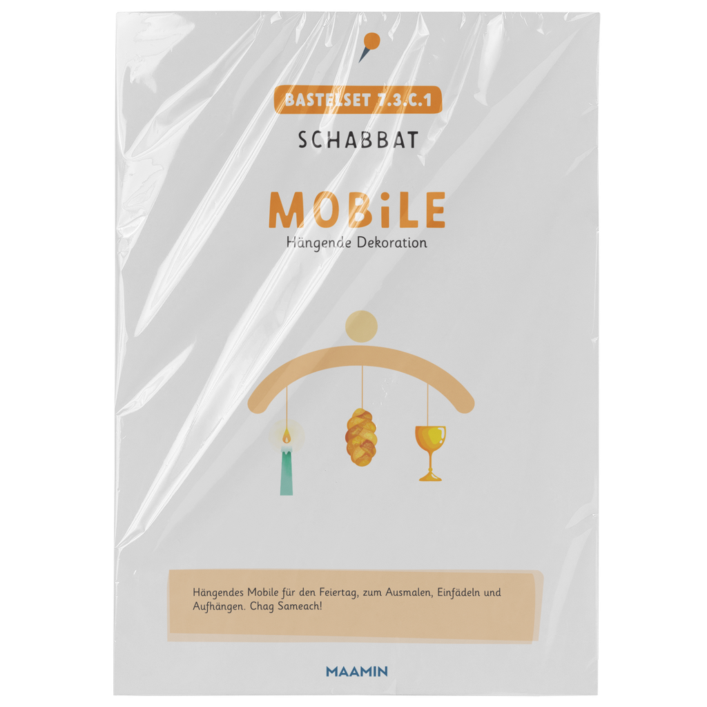 Shabbat mobile | craft kit 7.3.c.1