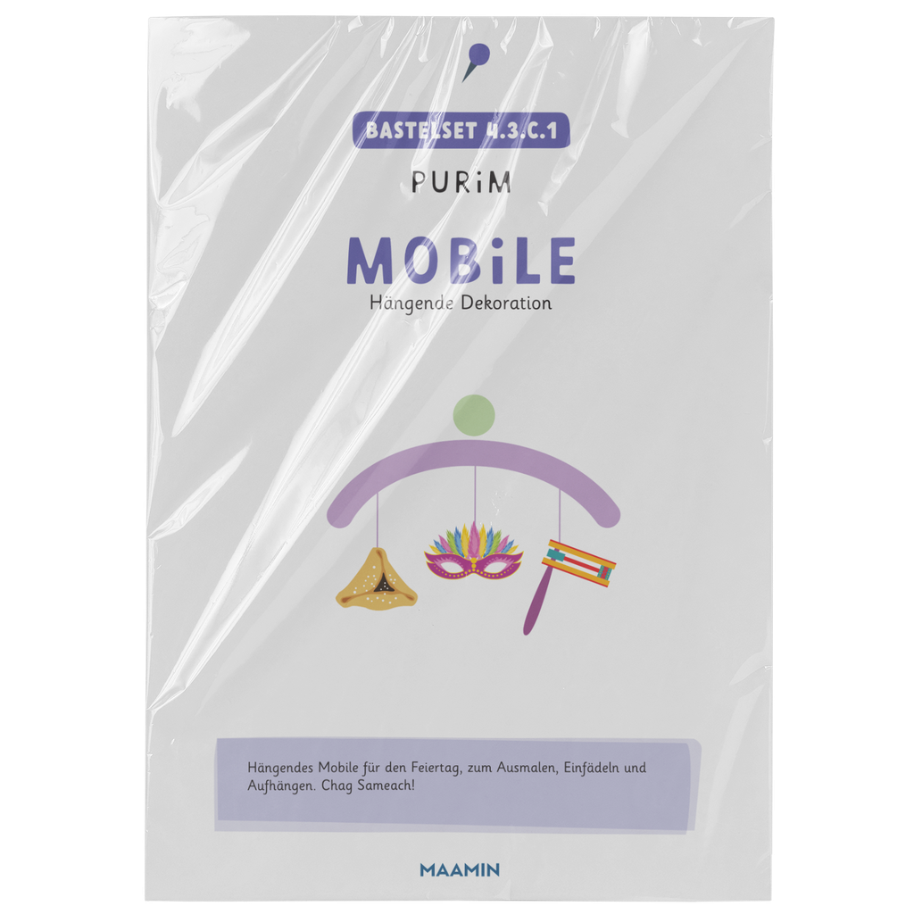 Purim-Mobile | Bastelset 4.3.c.1